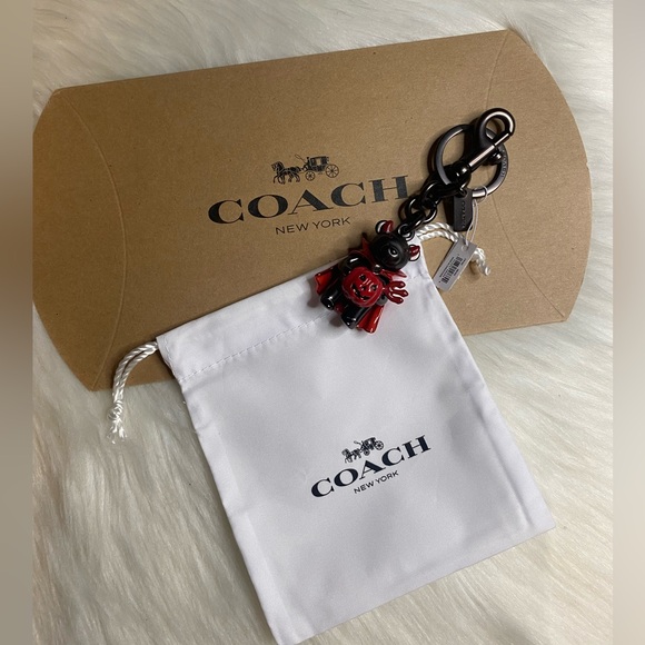 Coach Devil  Bear Halloween 2024 CW482 New With Dust Bag And Box - Picture 2 of 4